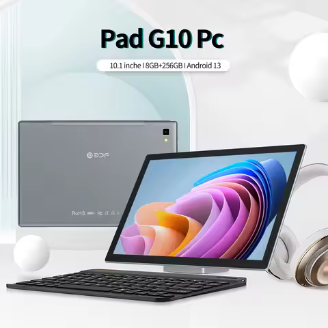 Tablet 10.1 Inch 4G Lte Sim Card 8GB RAM 256GB ROM Tablets 2.4G/5G Wifi Android 13 Sim Card Tablet P