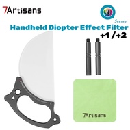 7Artisans Handheld Split Diopter Special Effects FX Filter Prism 79mm +1 +2 Lens Filter Camera Photography Accessories DSLR