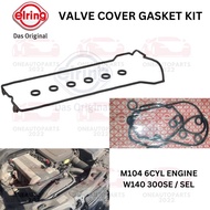ELRING GERMANY VALVE COVER GASKET MERCEDES BENZ W140 300 SE 300SEL M104.990 6 CYLINDER