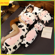 Cute Cartoon Pillow Cow Plush Doll Toy Hotdog Pillow Long Huggable Pillow Human Size Stuff Toys For 