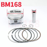 Motorcycle Accessories ATV Piston 65.5mm Pin Ring 15mm Zongshen Longxin CB250cc Air-Cooled Piston Ki