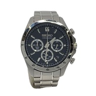 SEIKO mens watches quartz wrist watch analogues stainless BLK SLV SS 8T63-00D0 spirit Direct from Ja