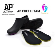 AP CHEF BLACK & WHITE SIZE 38 - 45 - AP CHEF SHOES - CHEF SHOES - AP CHEF SHOES