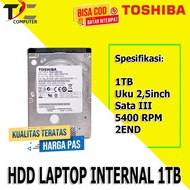 TOSHIBA SLIM 2.5 SATA III 1TB INTERNAL LAPTOP HARDISK