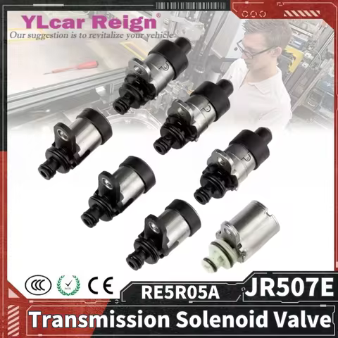 RE5R05A JR507E Automatic Transmission 7Pcs/Set Solenoid Valve For NISSAN DATSUN for HYUNDAI INFINITI