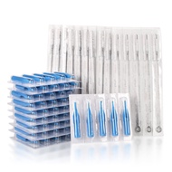 Tattoo Needles and Tips Set, 100pcs Disposable Mixed Tattoo Needles and Assorted Sterilized Tattoo N