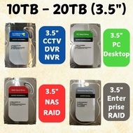 HDD 10TB/12TB/14TB/16TB/18TB/20TB Hdd 3.5" SUPER Desktop Internal Hard Disk HDD SATA3.0 6GB/s
