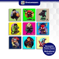 Wall Art Poster Frame | Superheroes Poster Frame | Wall Decoration Frame