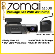 70mai M500 Dashcam Car Recorder 1944P Night Vision with ADAS 24 hours parking mode Voice and App Con