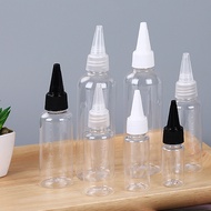 Transparent cap graduated dropper bottle, squeeze bottle, paint bottle, emulsion filling bottle, dro