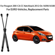 for Peugeot 208 I CA CC Hatchback 2013-2012-On 1609616580 Lift Supports 2pcs Rear Tailgate Gas Strut