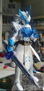 假面騎士聖刃 saber blades冰獅子shf