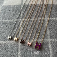 Hermes mini pop h necklace 頸鏈