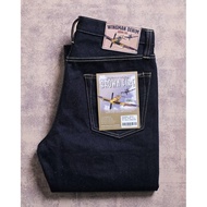 Wingman Denim Brown Fire 17oz Slim Fit