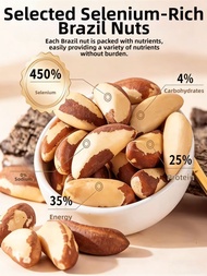 「NomNomBox」 Selenium-Rich Organic Brazil Nuts