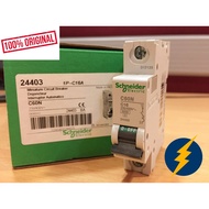 Schneider Electric MCB 1pole 16amp 6kA (Multi 9)