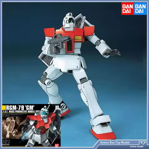[In Stock] Bandai HG HGUC 20 1/144 RGM-79 GM Action Assembly Model