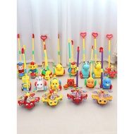 Children Toddler Trolley Airplane Toys Trolley 1-2 Years Old 3 Years Old Walker Single-Pole Bell Stroller Baby Toys