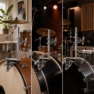 [dimccapyh] Drum Cowbell Clamp Cowbell Holder Cowbell Hoop Cow Bells Stand for Live Performances