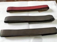 網球拍用真皮握把布PRINCE(紅）×1條/KENNEX(黑）×2條（3入）