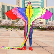 Phoenix kite 7 tails 7 colors 2mx4m given to DISTRICT 200m STRING