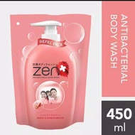 Zen Antibacterial Sabun Cair Zen Anti Bakteri Refill 450ml