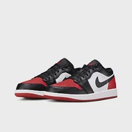 Air Jordan 1 Low Bred Toe 黑白紅 芝加哥公牛 黑紅腳趾 553558-161 US8.5 黑紅白