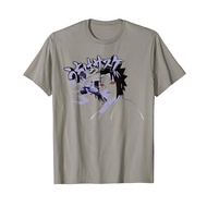 Men's cotton T-shirt Naruto Shippuden Sasuke Curse Symbol with Jutsu T-Shirt 4XL , 5XL , 6XL