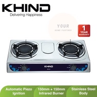 Khind Infrared Gas Stove Dapur Gas IGS1516 / Milux Infrared MSS-8122IR