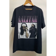 Second-Hand AALIYAH T-Shirt Faded Color