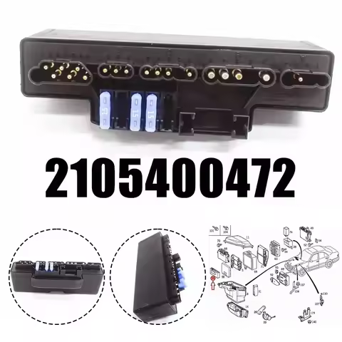 Black Abs Fuse Box Relay Unit For Mercedes For W210 For R170 200 230 280 320 OEM 1675627, 9M5Q8A586B