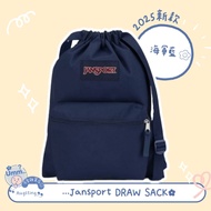 ᴀᴜ S ɴ • ᴗ JANSPORT DRAW SACK Drawstring Backpack 14L Navy Blue Lightweight Casual School Bag