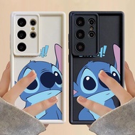 Disney Stitch Case for Samsung Galaxy S23 S24 S22 S21 FE S25 Note 20 Ultra S20 Plus Phone Cover