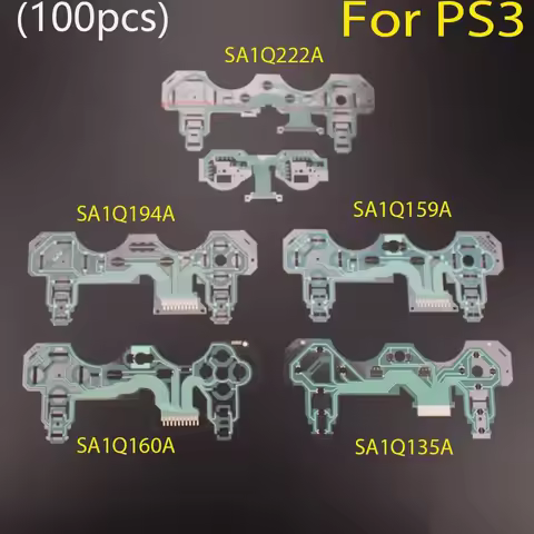 100pcs For PS3 Controller Ribbon Cable Conductive Film SA1Q160A SA1Q159A SA1Q135A SA1Q194A SA1Q222A 