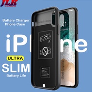 [JLK] 3200~4800mAh Spare Battery Charging Phone Case for iPhone 15 ProMax 14/13/12/11 Pro XS Max XR X 7 8plus SE 2022 Bank Power Charger Cover