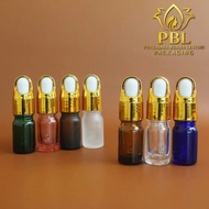 5ml Thick Glass Pipette Bottle Serum Bottle/ - Liquid Vitamin - 5ml Essential Oil Glass Bottle/ 5ml 