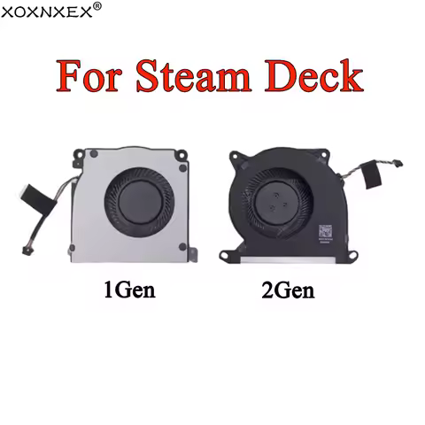 1pcs For Steam Deck Gaming Handheld BN5010S5H-N00P Q1 Q2 Cooling Fan OLED Version Cooler Radiator