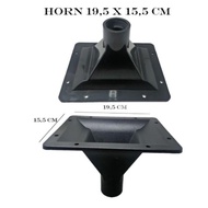 HORN TWEETER UKURAN 15X19 PLASTIK HORN TWITTER BAHAN PLASTIK WARNA HITAM HORN CORONG TWITER UNTUK SP