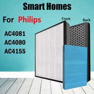 FOR PHILIPS AC4081 AC4080 Compatible HEPA &amp; Carbon Filter