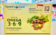 《Nature's Gem》Minyak Sacha Inchi Organik  有机印加果油  Organic Sacha Inchi Oil