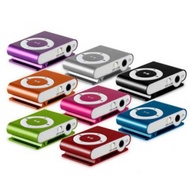 ELLEBU Waterproof Mini 3.5mm Mirror Metal Media Player MP3 Player Sport MP3 Clip MP3 Music Player