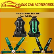 Takata 4 Point Seat Belt / Seat Belt Harness