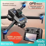 S159 Versi Skrin Besar GPS Drone Mengelak Halangan Empat Sebelah Fotografi Profesional 1080P 4K HD P