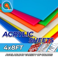 High-Quality Acrylic Sheet – Versatile, Durable (4x8FT - 5MM/3MM) (Read Description)