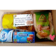 [Ada Minyak] #Pm-04 Paket Sembako (Beras Gula Kopi Sabun Biskuit)