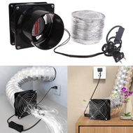 stay Pipe Vent Exhaust Hose Fan Low Noise Extractor Fan for Bathroom Toilet Kitchen