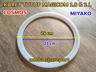 KARET SEAL TUTUP MAGICOM RICE COOKER COSMOS MIYAKO 1.8 LITER