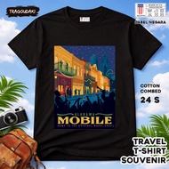 T-SHIRT BY ALABAMA 10 WEAR COUNTRYTAG ASAL US COTTON 24S SOUVENIR PREMIUM GIFT