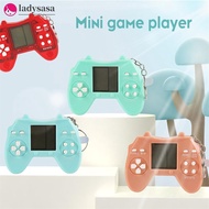Ladysasa Macaron Color Mini Handheld Game Players Tetris Electronic Game Built-in 26 Games Handheld 