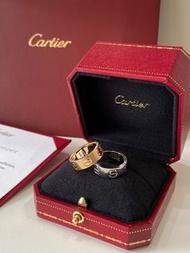 Cartier LOVE 系列戒指 情侶對戒